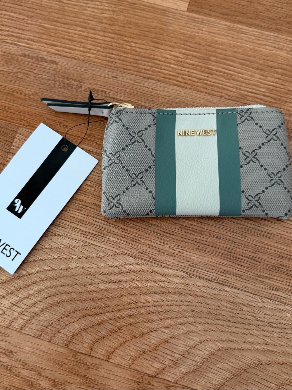 Nine West Astoria Zip Pouch Key Chain